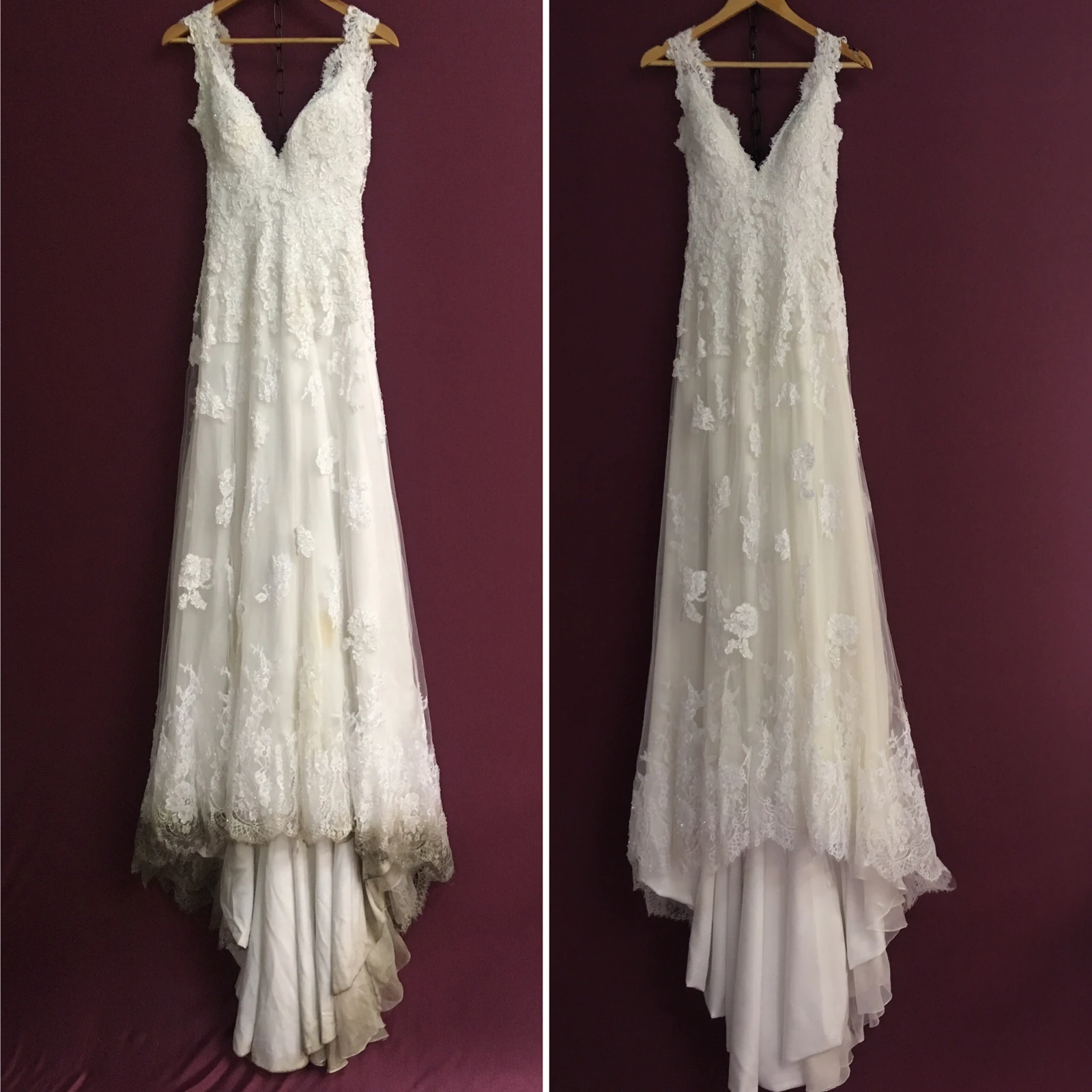 Comparação de vestido de noiva — LAVECIA